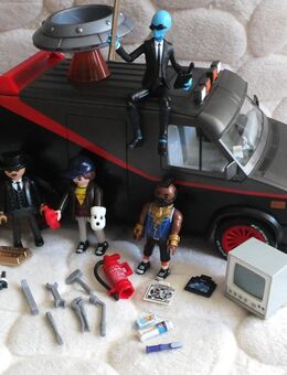 Playmobil 70750 A-Team Van mit Figuren + Zubehör * Fortnite Alien mit Raumschiff Spielfigur - Weinheim Zentrum