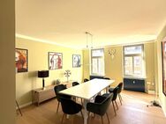 Hochwertige, vollständig möblierte 3-Raum-Wohnung mit großem Balkon auf dem Kaßberg - Chemnitz