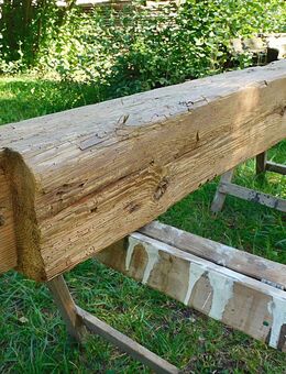 Alte Deko Fachwerk Dachstuhl Scheunen Holz Balken Fichte Kiefer vintage Landhaus shabby chic - Salzatal