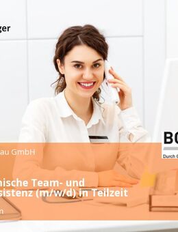 Kaufmännische Team- und Projektassistenz (m/w/d) in Teilzeit - Bassenheim