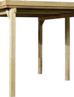 weka Einzelcarport "617 Gr.1" aus kesseldruckimprägniertem Kiefernholz, BxT: 322x512 cm, 215 cm Einfahrtshöhe