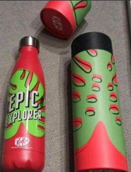 KitKat / Kit Kat - Edelstahl Trink Flasche / Modell Epic Explorer - Senden (Nordrhein-Westfalen)