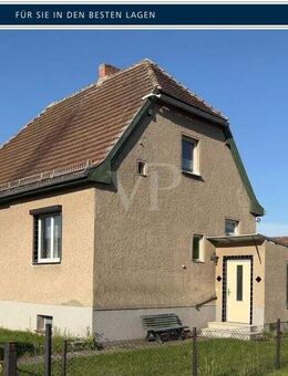 Ruhe und Entspannung auf dem Land - Älteres Haus mit sonnigem Grundstück! - Paulinenaue