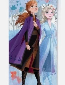 Disney Eiskönigin Sisters Badetuch, Strandtuch 70x137 cm (Schnelltrocknend) - Neumünster