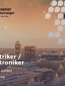 Elektriker / Elektroniker (m/w/d) - Bottrop