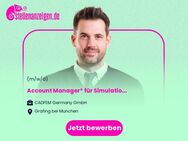 (Strategic) Account Manager* für Simulationslösungen - Stuttgart