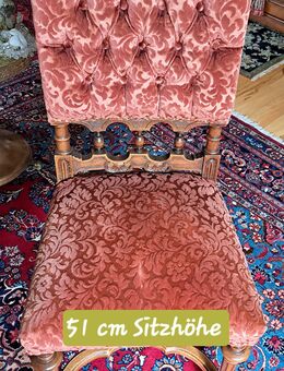 6 Stück Gründerzeit Esszimmer Stühle - Meckenbeuren
