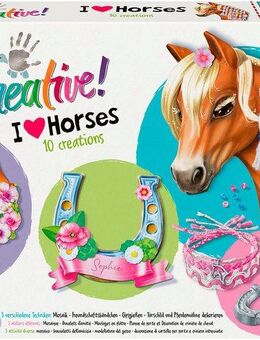 Ravensburger Kreativset BeCreative, Bastelset Pferde, Made in Europe