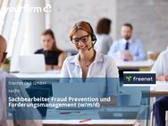 Sachbearbeiter Fraud Prevention und Forderungsmanagement (w/m/d) - Berlin Mitte