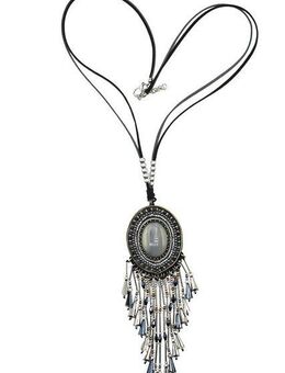COLLEZIONE ALESSANDRO Lange Kette Boho, mit vielen filigranen Anhängern