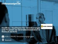 Kauffrau / Kaufmann für Versicherungen und Finanzen im Vertriebsinnendienst in Rostock (w/m/d) - Rostock