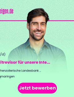 Kreditrevisor (m/w/d) für unsere Interne Revision - Sigmaringen
