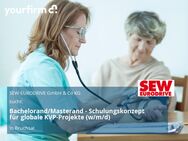 Bachelorand/Masterand - Schulungskonzept für globale KVP-Projekte (w/m/d) - Bruchsal