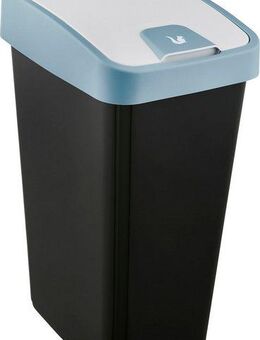 keeeper Mülleimer magne, Abfallbehälter mit Flip-Deckel, 40 x 30 x 61,5 cm, 45 l, komfortabler Soft-Touch-Point, Made in Europe