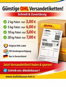 Günstige Versandetiketten mit Sendungsverfolgung – Schnell & Einfach! - Berlin