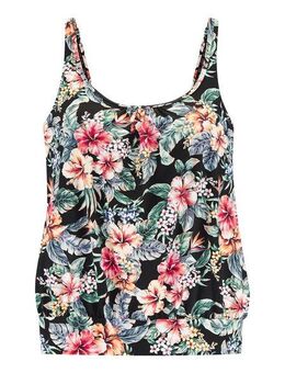 LASCANA Tankini-Top Salsa, mit tollem Blumenprint
