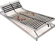 Lattenrost Lattenrost Duo Powerflex, Lattenrost in 90x200 cm und weiteren Größen, BeSports, Kopfteil manuell verstellbar, Fußteil manuell verstellbar, Lattenrost mit geringer Bauhöhe, 90x200 cm und weitere Größen