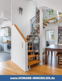 Münster Innenstadt - Ein Juwel an der Aa und Promenade! Loft mit Panoramablick! - Münster