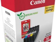 Canon CLI-551XL BK/C/M/Y + Photo Value Pack Tintenpatrone (Packung, 4-tlg)