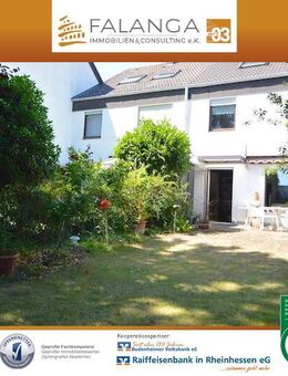 Falanga Immobilien - Großzügiges Reihenmittelhaus in ruhiger Lage mit schönem Garten in Mainz-Finthen - Mainz