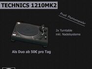 [VERMIETUNG] Plattenspieler Set Turntabel 2x Technics 1210er MK2 /MK5 - Magdeburg
