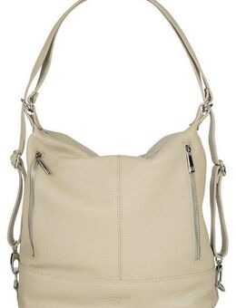Samantha Look Cityrucksack, echt Leder, Made in Italy