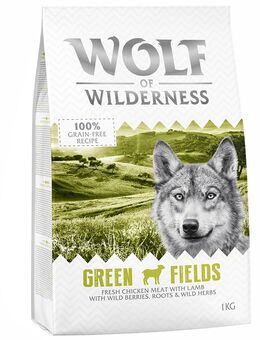 Wolf of Wilderness Adult "Green Fields" Lamm - getreidefrei - 1 kg