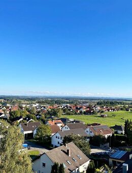 2 Zi. Whg. Wohnen mit atemberaubendem Ausblick Richtung Bodensee und Alpen in Aulendorf - Aulendorf
