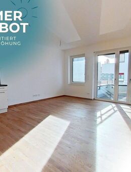 Lichtdurchflutete und neuwertige 2-Zimmer-Etagenwohnung mit EBK, BALKON uvm. - Wolfsburg