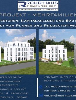 + EXKLUSIVES MEHRFAMILIENHAUS-PROJEKT! + - Ravensburg