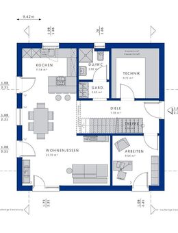 Einfamilienhaus + Grundstück - Burlardingen - Bestpreisgarantie bei Bien-Zenker - Burladingen