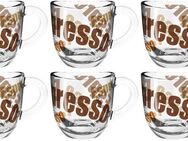 LEONARDO Espressotasse NAPOLI, Glas, 80 ml, 6-teilig