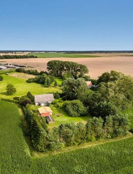 Alleinlage und viel Platz zum Entfalten: Großes Haus mit großer Garage - Behrenhoff