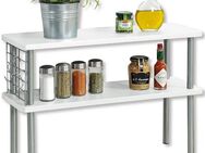 KESPER® Ablageregal, mit 2 Ablageböden in Farbe weiß