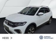 VW T-Cross, 1.0 TSI STYLE IQ LIGHT DIGITAL 17ZOLL, Jahr 2024 - Büdingen Zentrum