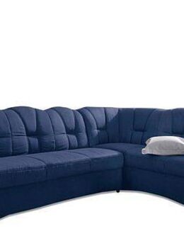 DOMO collection Ecksofa Papenburg, zeitlose Rückensteppung, elegante Armlehne, L-Form, mit Ottomane, wahlweise mit Bettfunktion