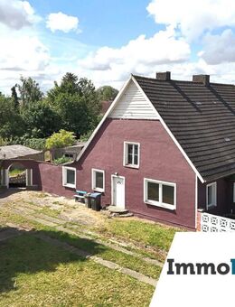EFH mit ca. 135m² Wfl., 2719m² grünes Grd., 4 Garagen & Ausbaureserve im idyllischen Krusenfelde! - Krusenfelde
