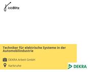 Techniker für elektrische Systeme in der Automobilindustrie - Karlsruhe