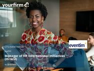 Manager of HR International Initiatives (m/w/d) - Bremen