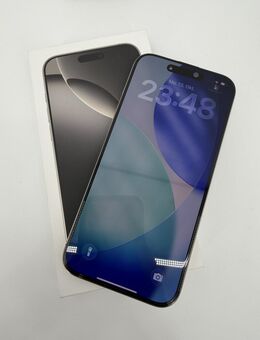 Apple iPhone 16 Pro Max - 1 TB - Natural Titanium (Ohne Simlock) - neuwertig, keine Kratzer, Dellen oder Absplitterungen etc. - Hannover