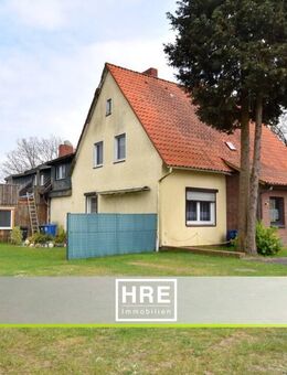 Kirchlinteln| Handwerker aufgepasst! Renovierungsbedürftiges Zweifelfamilienhaus inklusive Wohnung - Kirchlinteln