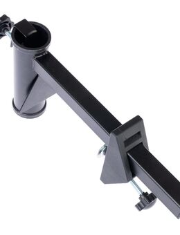 TIAKI Gebogene Teleskopstange für Katzennetze - Passendes Zubehör: Mauerklemme (1 Stück)