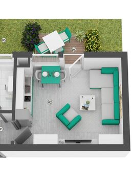 **"Zentrales Wohnen mit Terrasse - Erdgeschosswohnung in Top-Lage von Weiden!"** - Weiden (Oberpfalz)