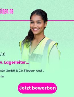 Stellv. Lagerleiter (m/w/d) - Berlin
