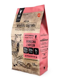 Wiejska Zagroda Cat Lamm mit Krill - 1,6 kg