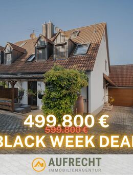 A U F R E C H T °BLACK WEEK DEAL° charmante DHH mit großzügigem Grundstück - Altomünster