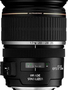 Canon EF-S 17-55mm f/2.8 IS USM Zoomobjektiv, (Passend für Canon EOS EF-S System Kameras (z.B. EOS 250D)