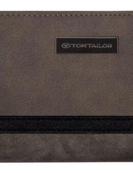 TOM TAILOR Geldbörse Elin, mit außergewöhnlicher seitlichen Aufhängung und Kontrast-Steppung