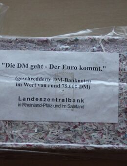 75.000 DM, geschreddert - Sprendlingen