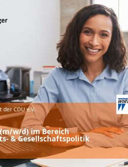 Assistenz (m/w/d) im Bereich Wirtschafts- & Gesellschaftspolitik - Berlin